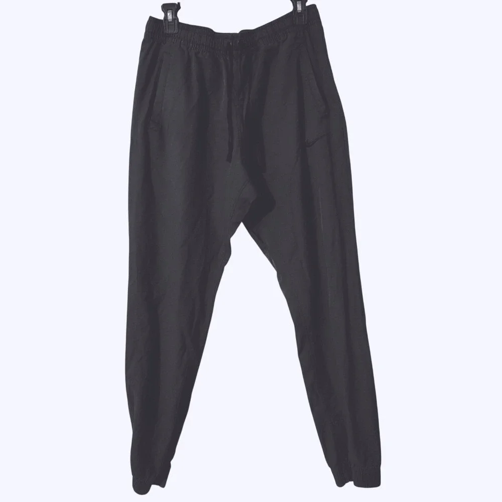 Nike Vintage Navy Lined Jogger Track Pants YOUTH  Large